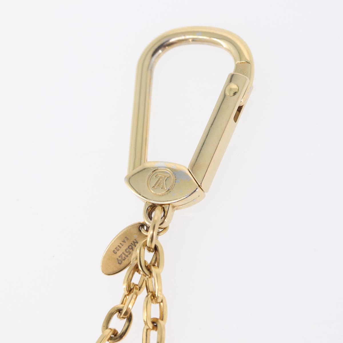 LOUIS VUITTON Bag Charm Iconic Bag Charm metal Red Black LV Auth LNZ441