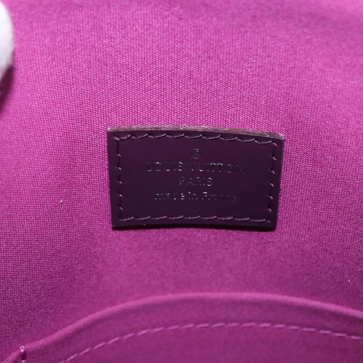 LOUIS VUITTON Epi Lockit PM Hand Bag Purple Cassis M4229K LV Auth LNZ463V