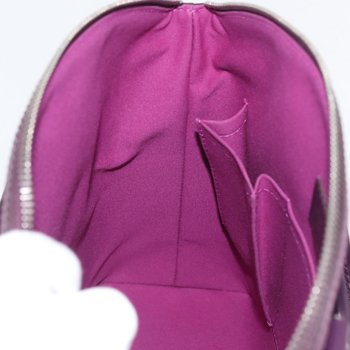 LOUIS VUITTON Epi Lockit PM Hand Bag Purple Cassis M4229K LV Auth LNZ463V