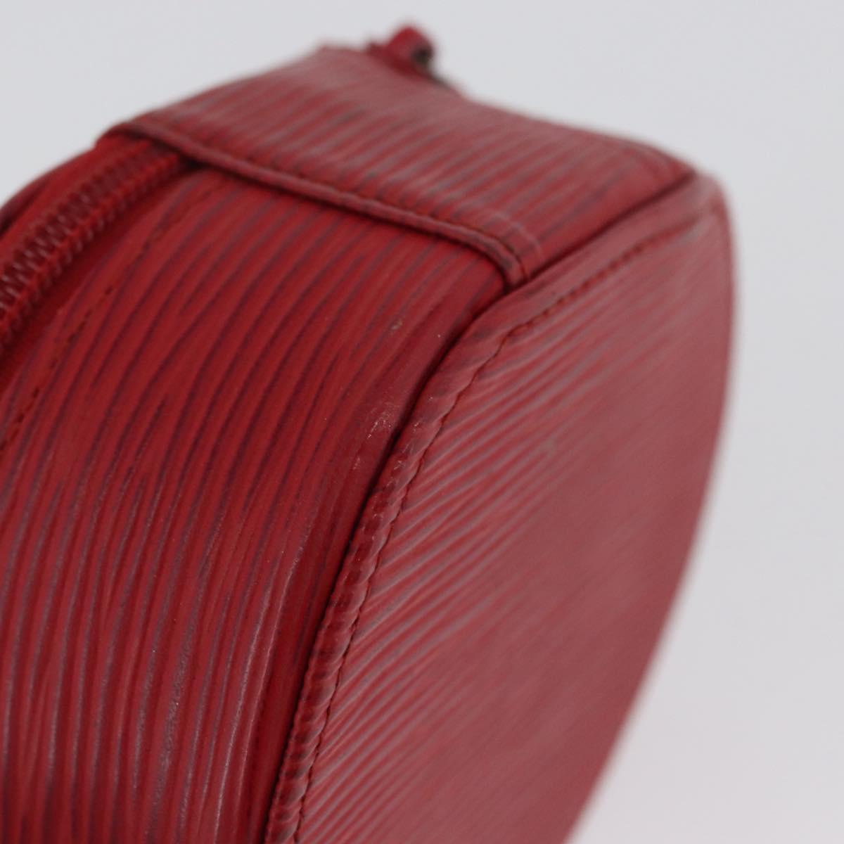 LOUIS VUITTON Epi Ecrin Bijoux 10 Jewelry Box Red M48217 LV Auth LNZ467