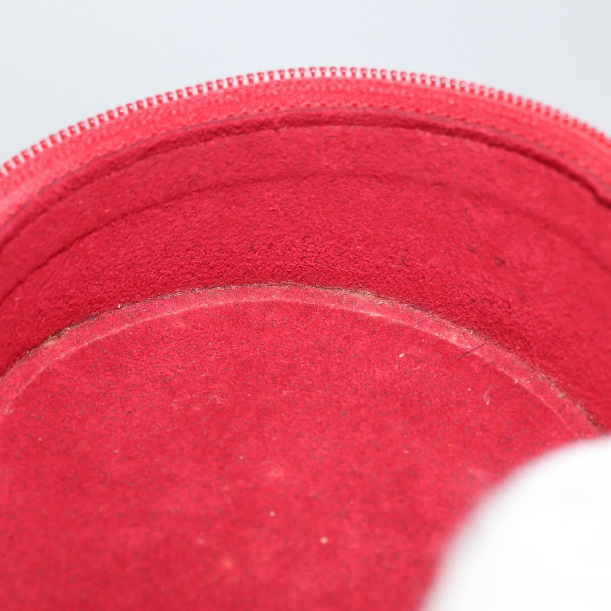 LOUIS VUITTON Epi Ecrin Bijoux 10 Jewelry Box Red M48217 LV Auth LNZ467