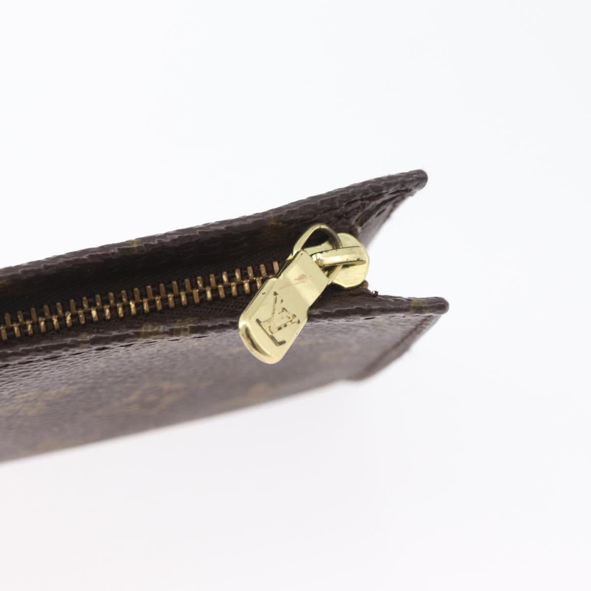 LOUIS VUITTON Monogram Bucket PM Accessory Pouch LV Auth LNZ469