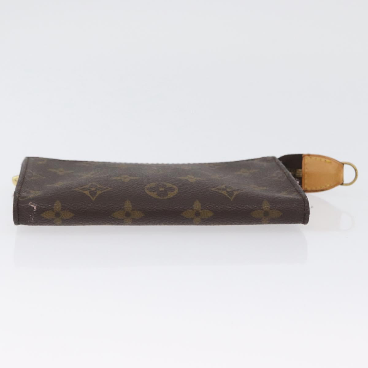 LOUIS VUITTON Monogram Bucket PM Accessory Pouch LV Auth LNZ469