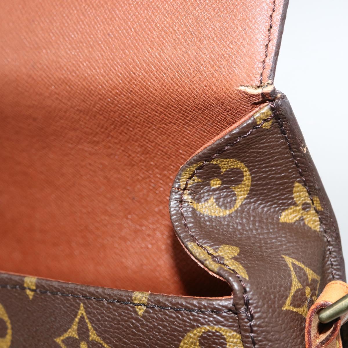 LOUIS VUITTON Monogram Saint Cloud MM Shoulder Bag M51243 LV Auth LNZ492