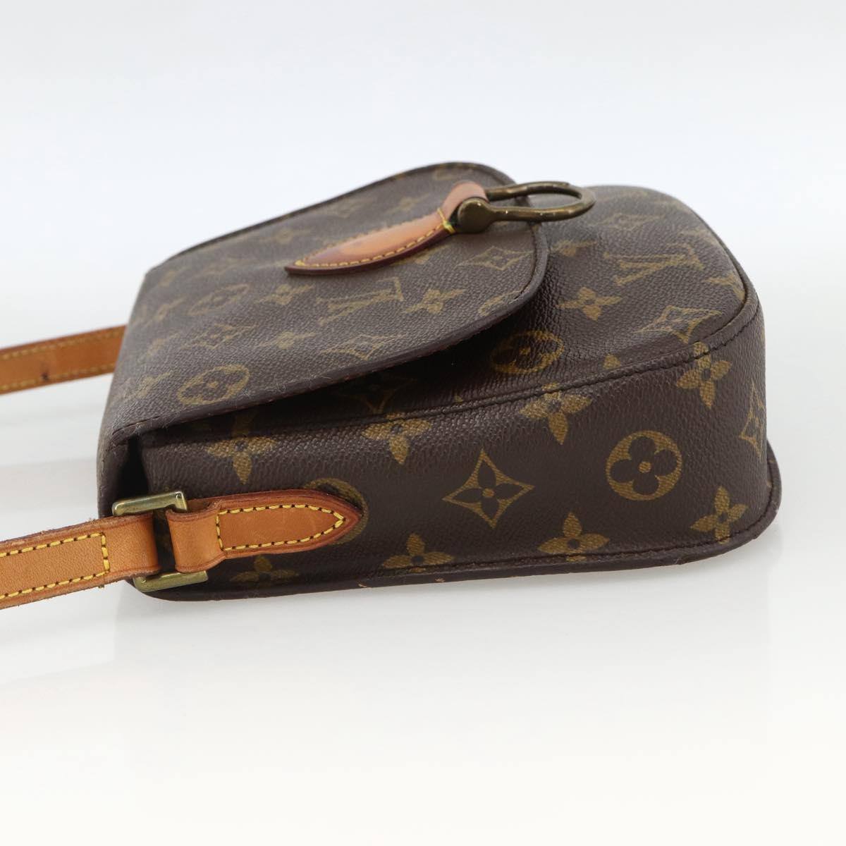 LOUIS VUITTON Monogram Saint Cloud MM Shoulder Bag M51243 LV Auth LNZ492