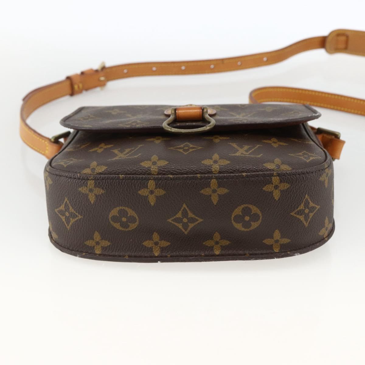 LOUIS VUITTON Monogram Saint Cloud MM Shoulder Bag M51243 LV Auth LNZ492