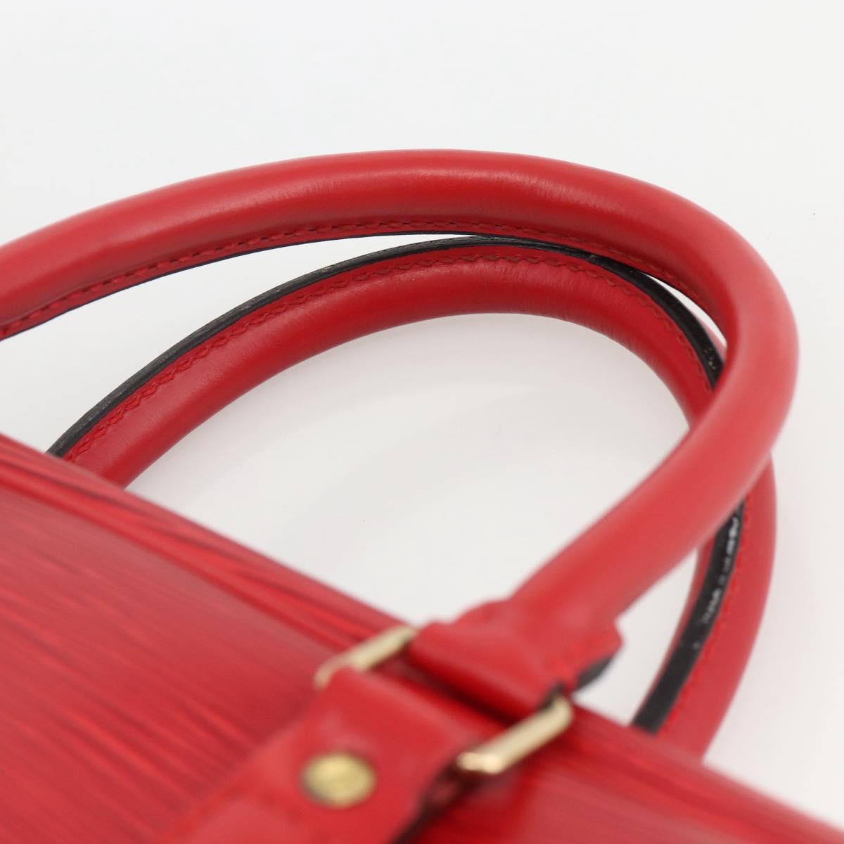 LOUIS VUITTON Epi Porte Documents Voyage Business Bag Red M54477 LV Auth LNZ498