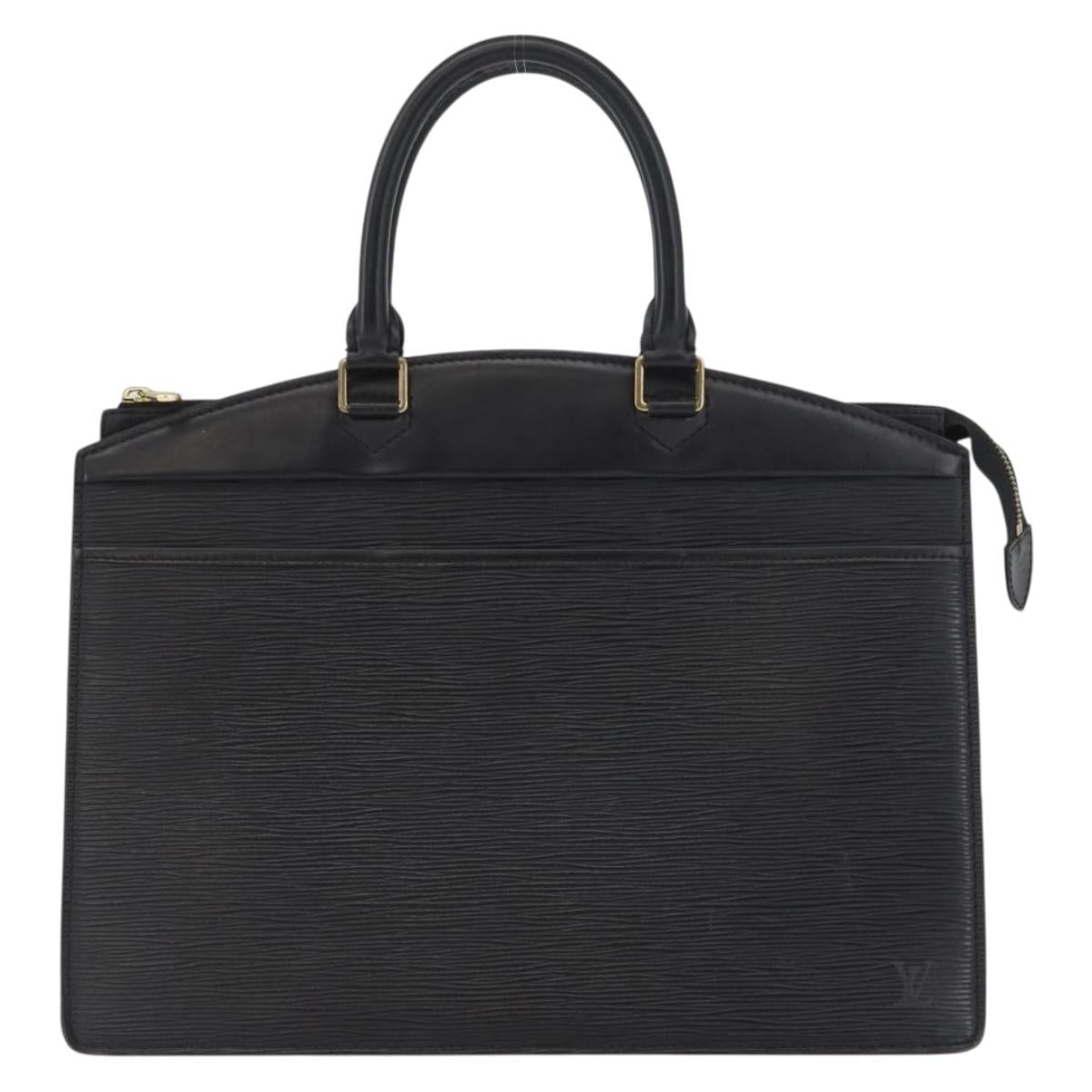 LOUIS VUITTON Epi Riviera Hand Bag Noir Black M48182 LV Auth LNZ499