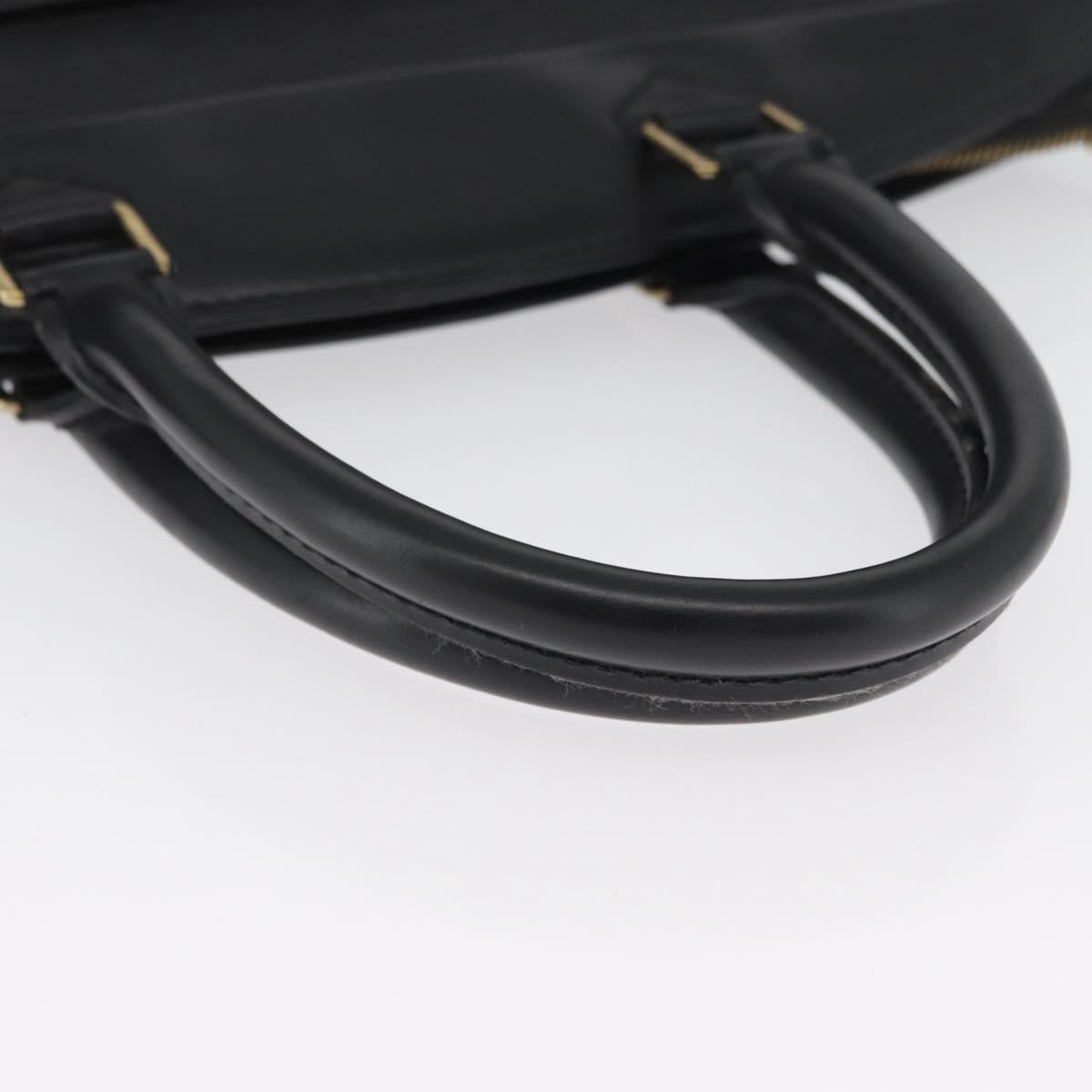 LOUIS VUITTON Epi Riviera Hand Bag Noir Black M48182 LV Auth LNZ499