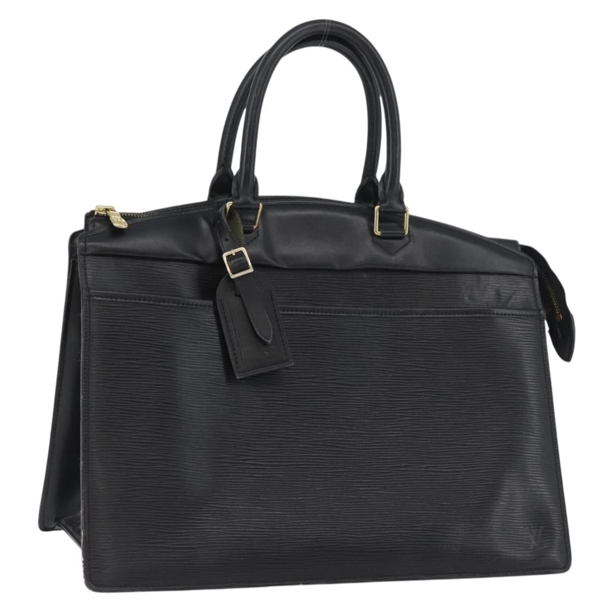 LOUIS VUITTON Epi Riviera Hand Bag Noir Black M48182 LV Auth LNZ511