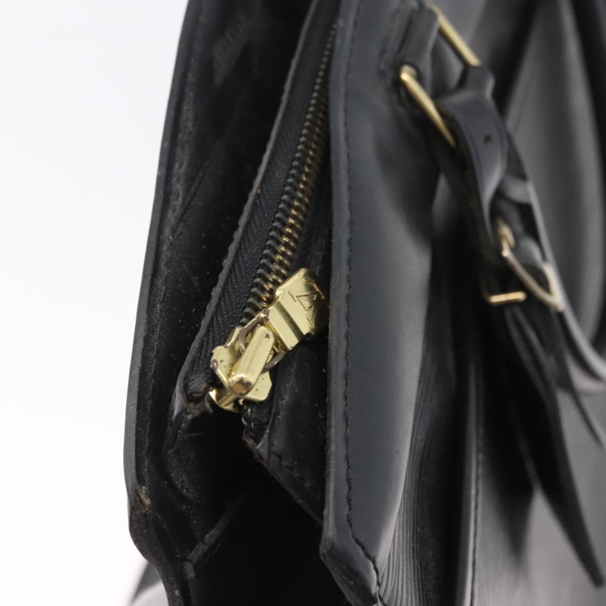 LOUIS VUITTON Epi Riviera Hand Bag Noir Black M48182 LV Auth LNZ511