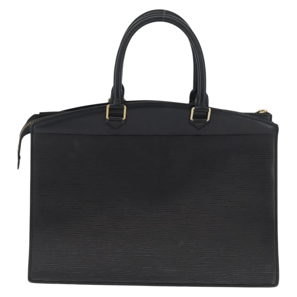 LOUIS VUITTON Epi Riviera Hand Bag Noir Black M48182 LV Auth LNZ511