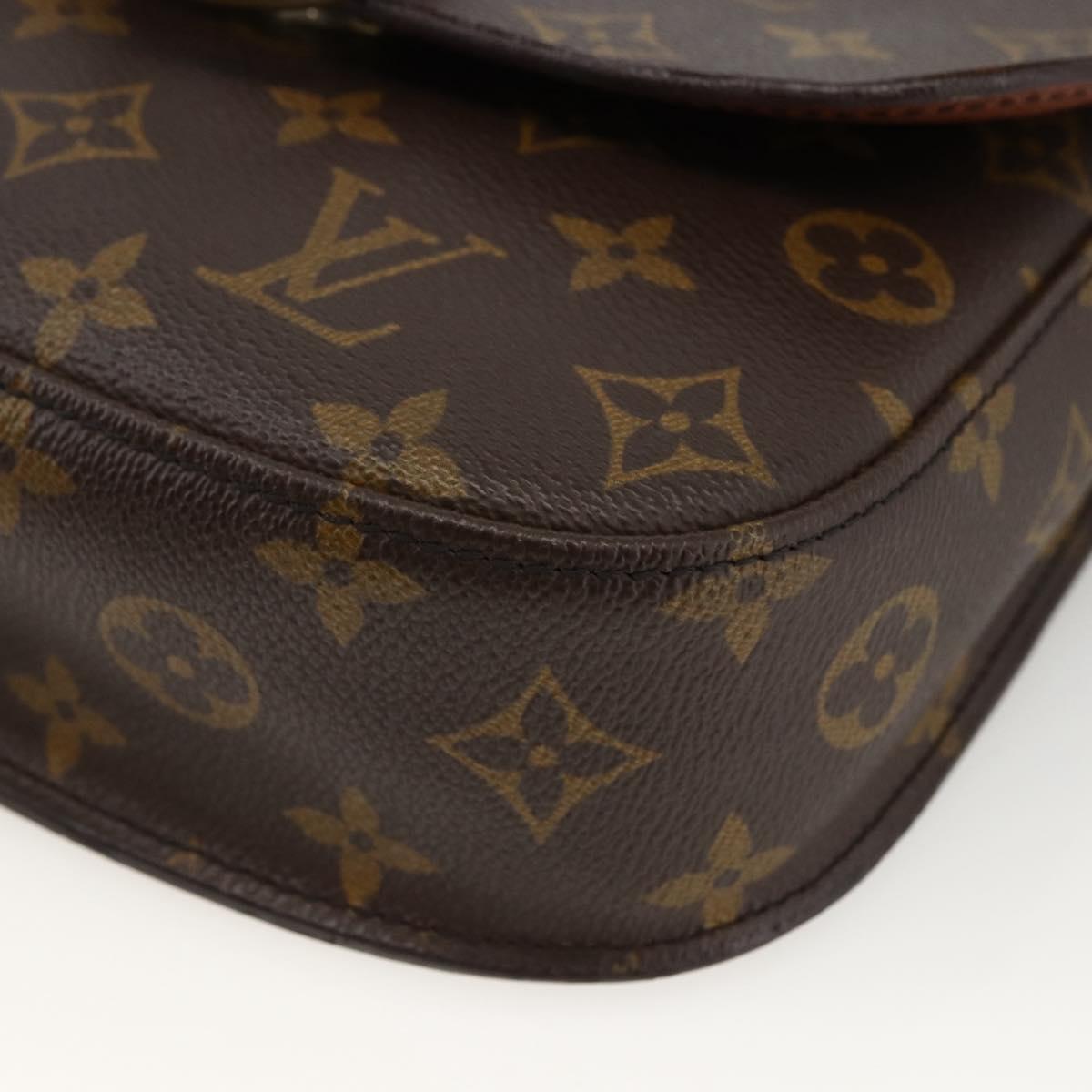 LOUIS VUITTON Monogram Saint Cloud MM Shoulder Bag M51243 LV Auth LNZ519