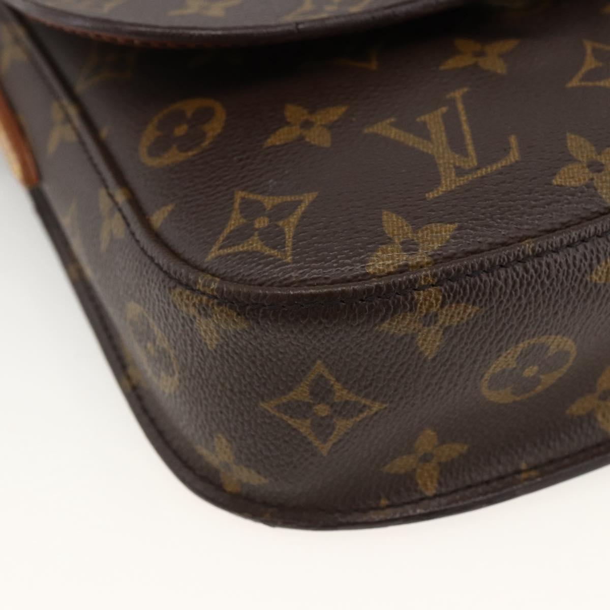 LOUIS VUITTON Monogram Saint Cloud MM Shoulder Bag M51243 LV Auth LNZ519