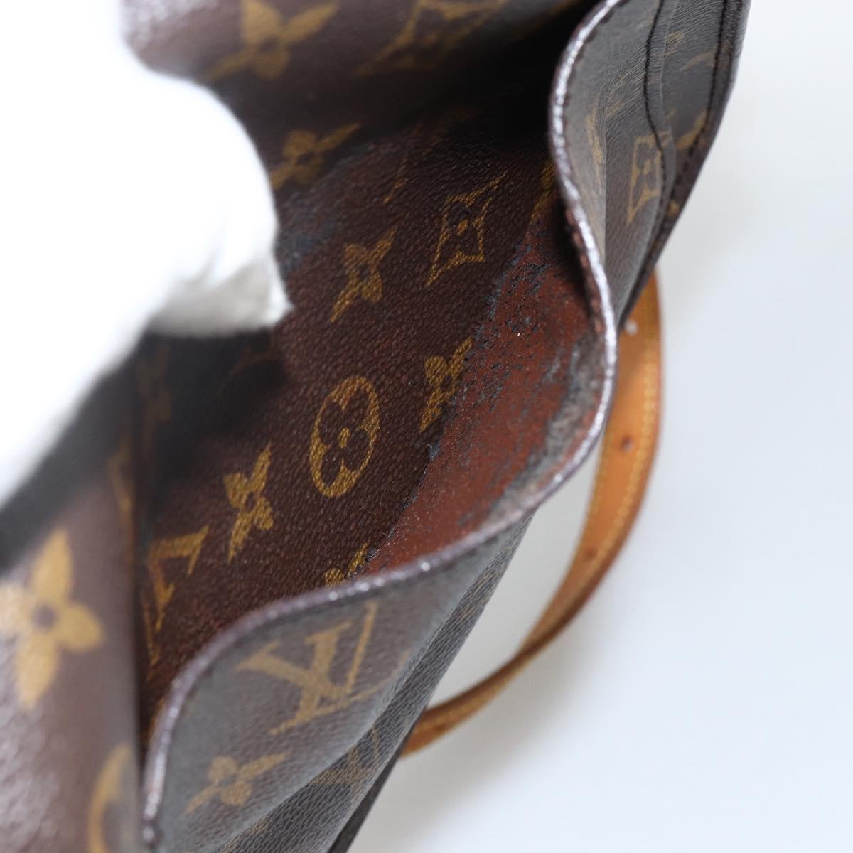 LOUIS VUITTON Monogram Saint Cloud MM Shoulder Bag M51243 LV Auth LNZ519