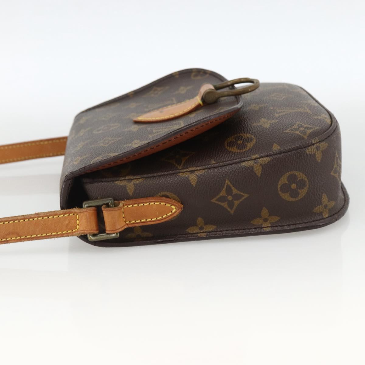LOUIS VUITTON Monogram Saint Cloud MM Shoulder Bag M51243 LV Auth LNZ519