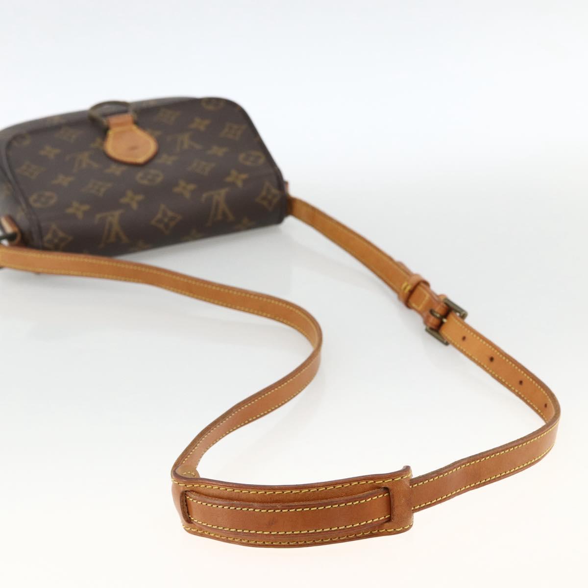 LOUIS VUITTON Monogram Saint Cloud MM Shoulder Bag M51243 LV Auth LNZ519