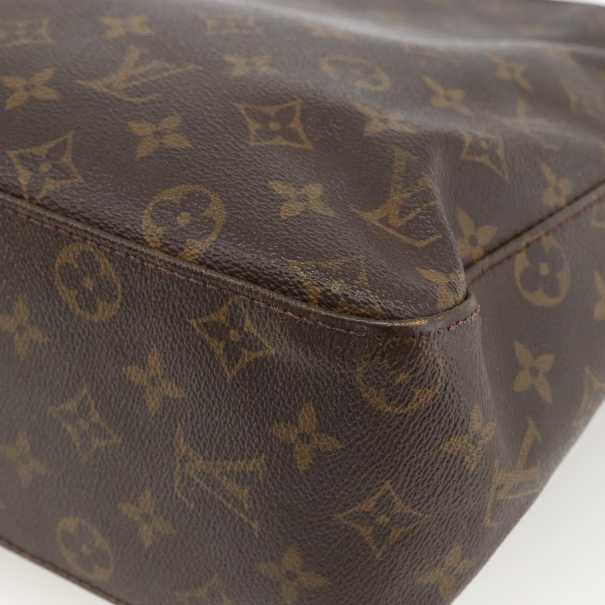 LOUIS VUITTON Monogram Looping GM Shoulder Bag M51145 LV Auth LNZ547