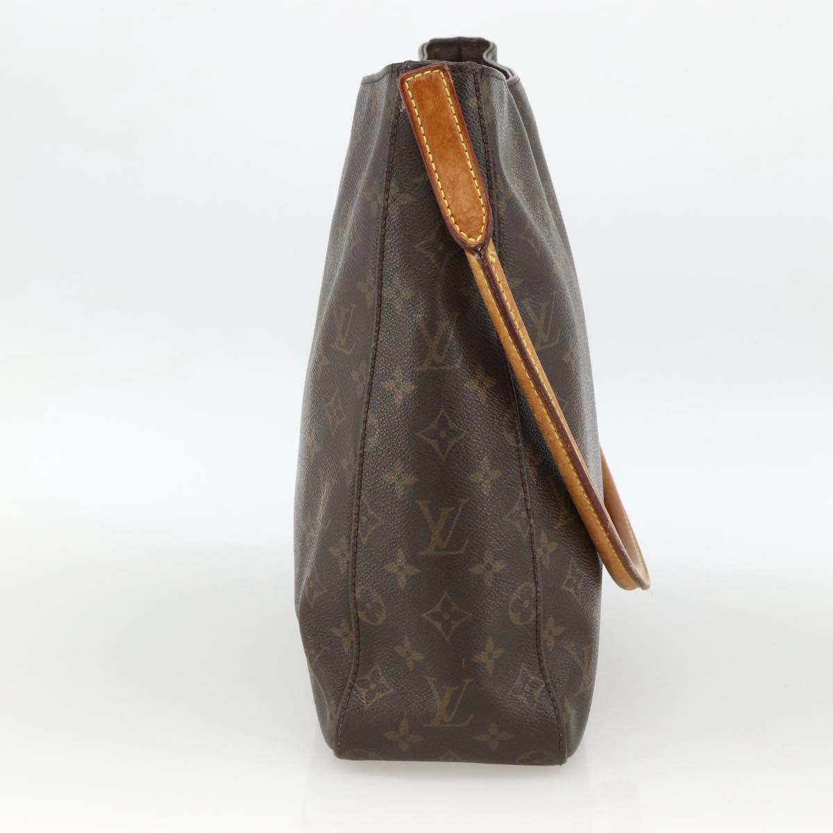LOUIS VUITTON Monogram Looping GM Shoulder Bag M51145 LV Auth LNZ547