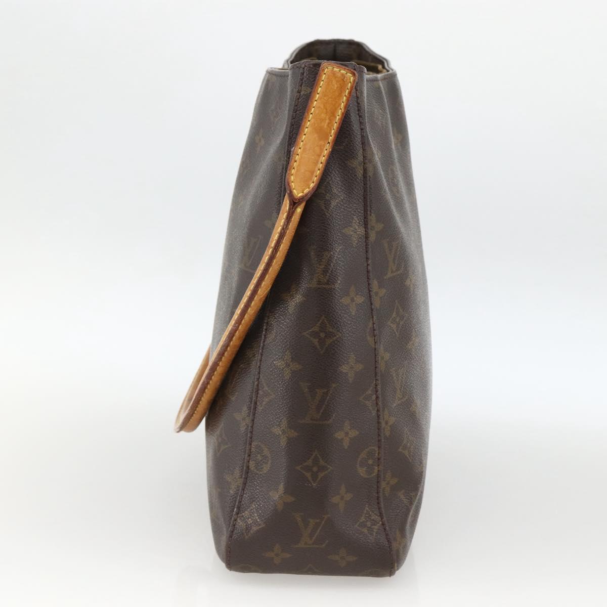 LOUIS VUITTON Monogram Looping GM Shoulder Bag M51145 LV Auth LNZ547