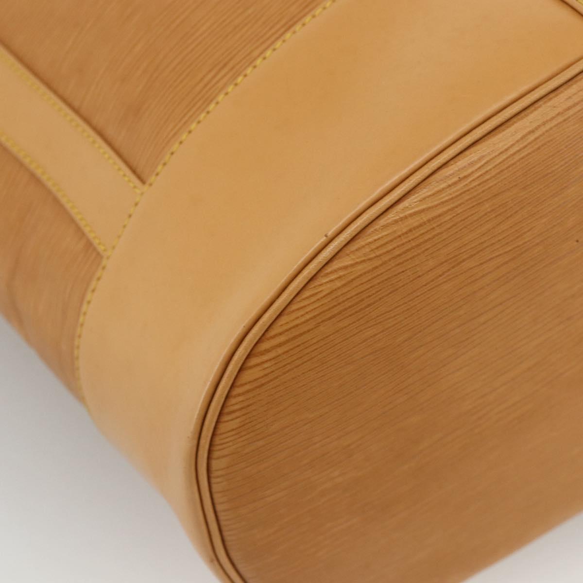 LOUIS VUITTON Epi Randonnee GM Shoulder Bag Beige LV Auth LNZ548
