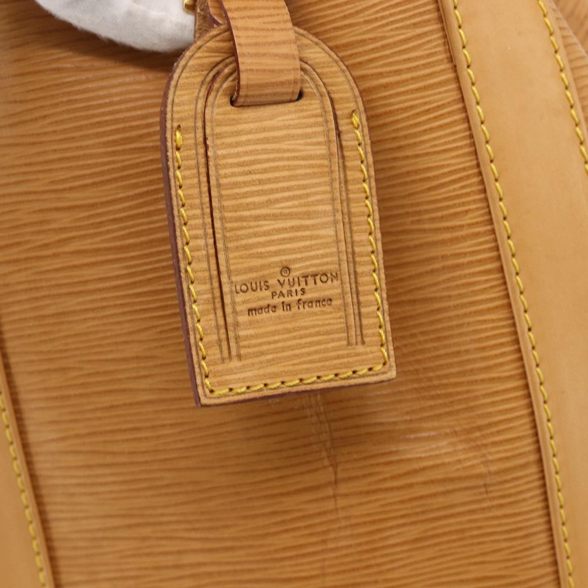 LOUIS VUITTON Epi Randonnee GM Shoulder Bag Beige LV Auth LNZ548