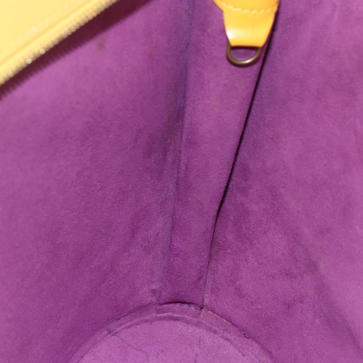LOUIS VUITTON Epi Saint Jacques Shopping Shoulder Bag Yellow M52269 Auth LNZ549