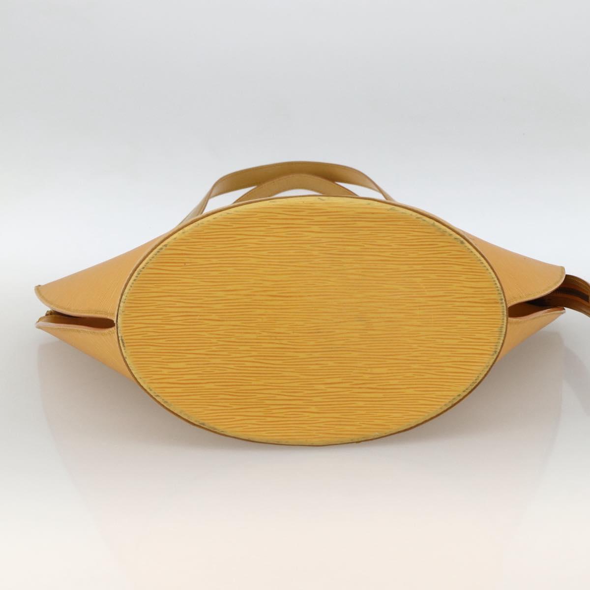 LOUIS VUITTON Epi Saint Jacques Shopping Shoulder Bag Yellow M52269 Auth LNZ549