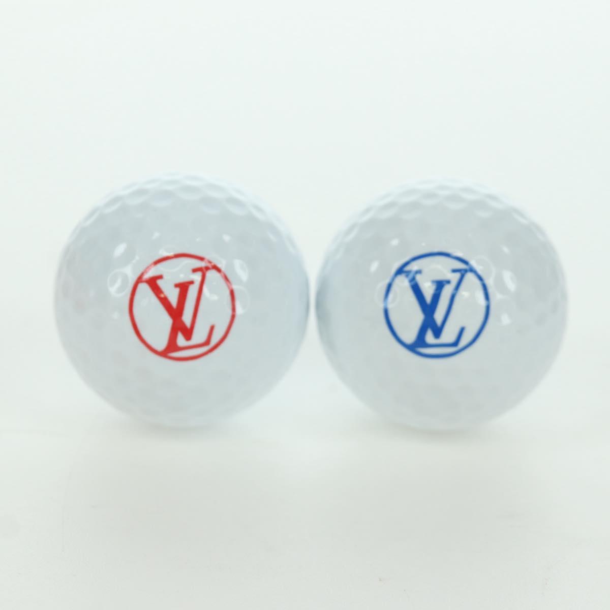 LOUIS VUITTON Monogram Golf Andrews Golf Ball Case GI0826 LV Auth LNZ550M