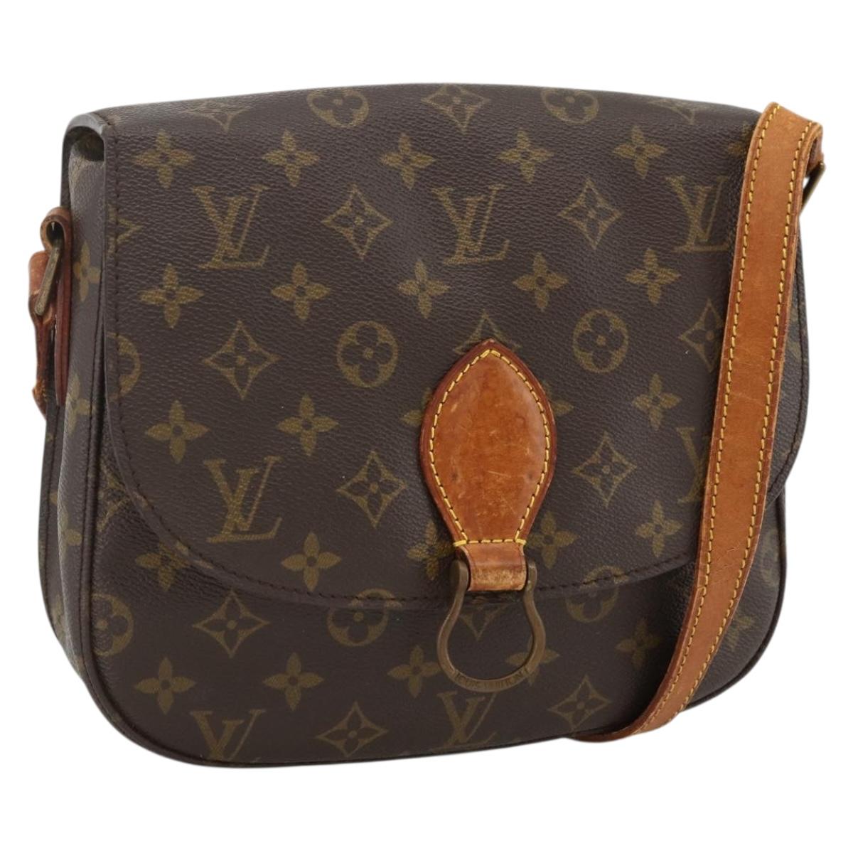 LOUIS VUITTON Monogram Saint Cloud GM Shoulder Bag M51242 LV Auth LNZ555