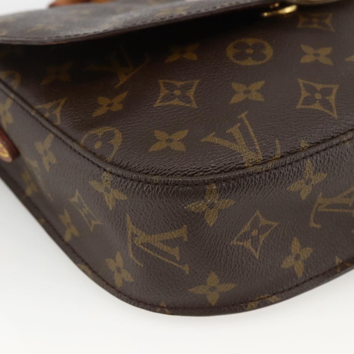 LOUIS VUITTON Monogram Saint Cloud GM Shoulder Bag M51242 LV Auth LNZ555