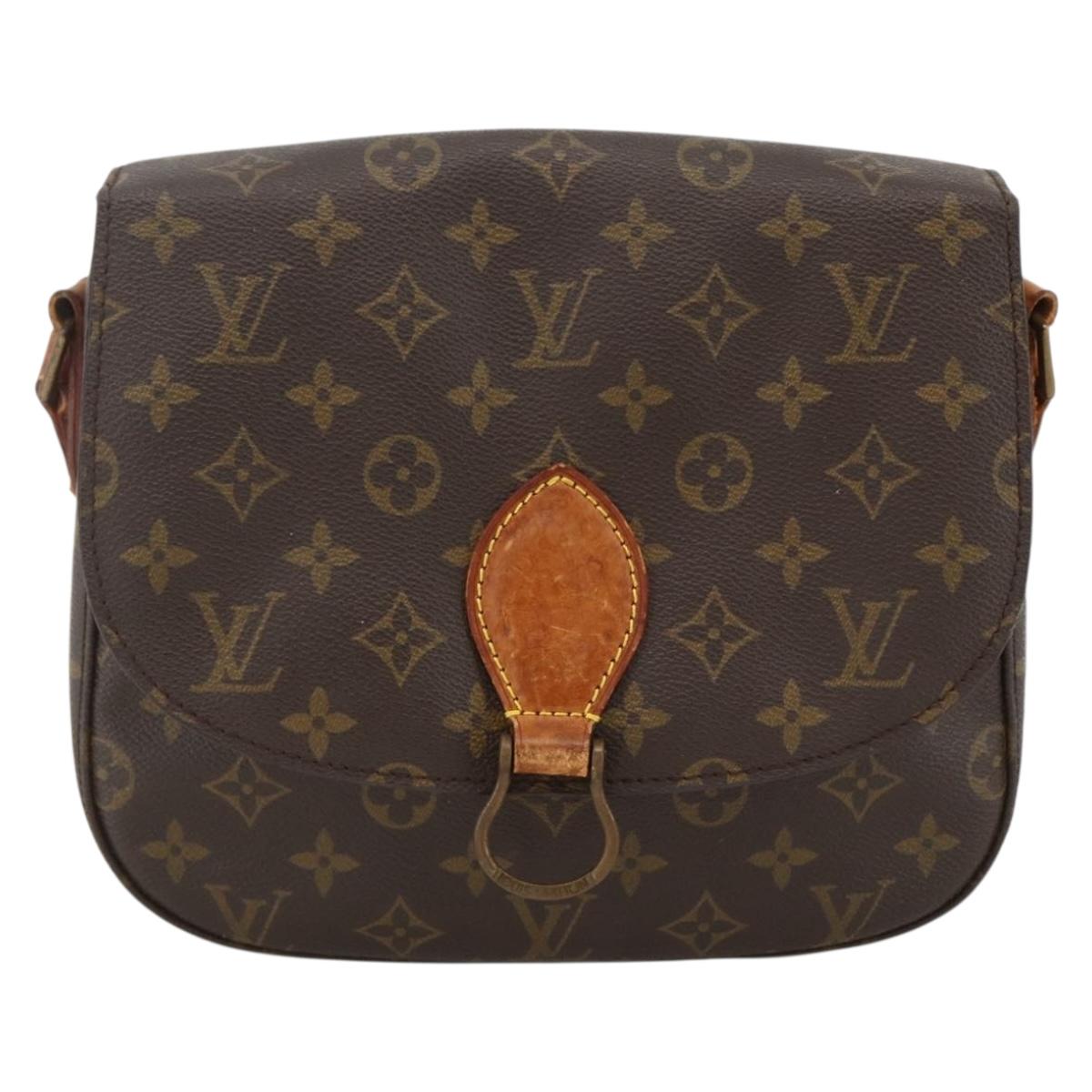 LOUIS VUITTON Monogram Saint Cloud GM Shoulder Bag M51242 LV Auth LNZ555
