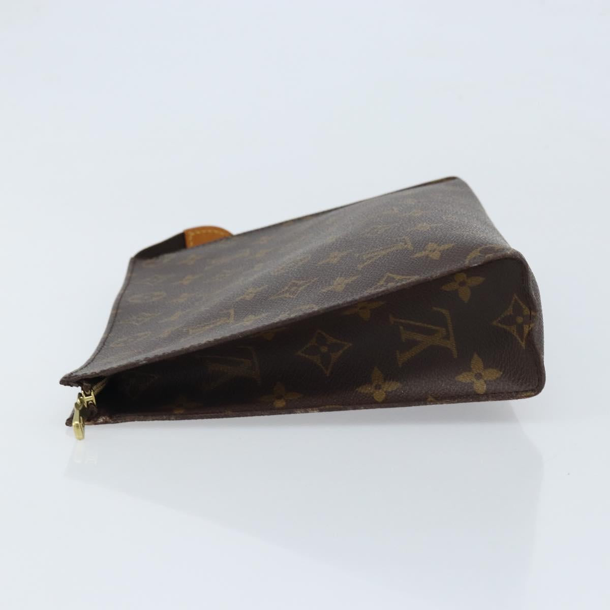LOUIS VUITTON Monogram Poche Toilette 26 Pouch M47542 LV Auth LNZ557