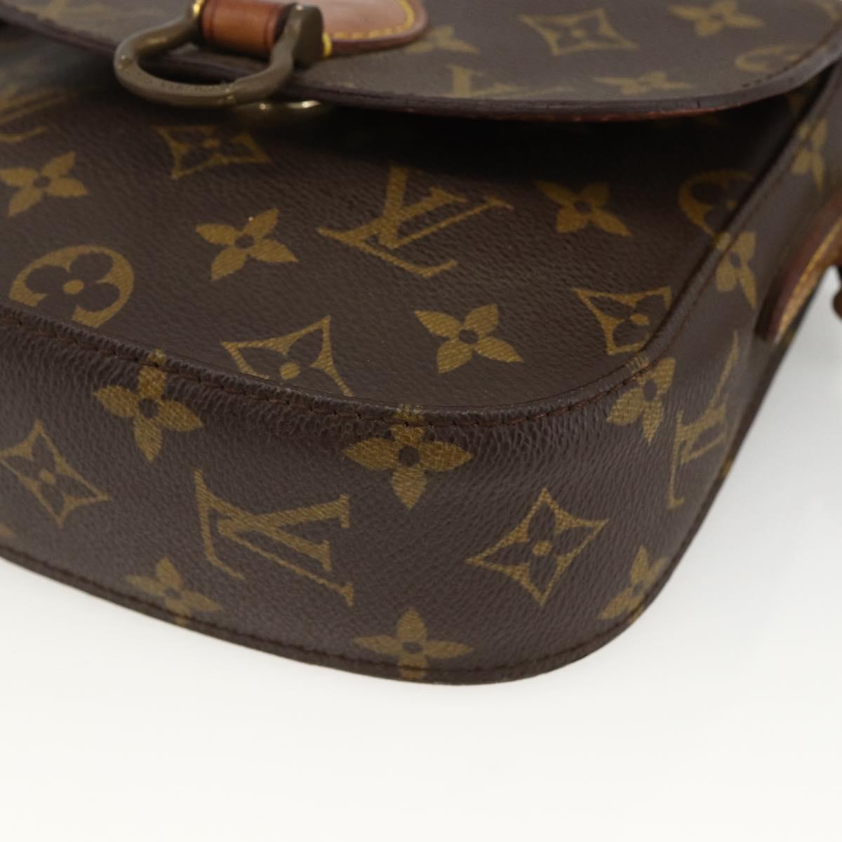 LOUIS VUITTON Monogram Saint Cloud PM Shoulder Bag M51244 LV Auth LNZ568