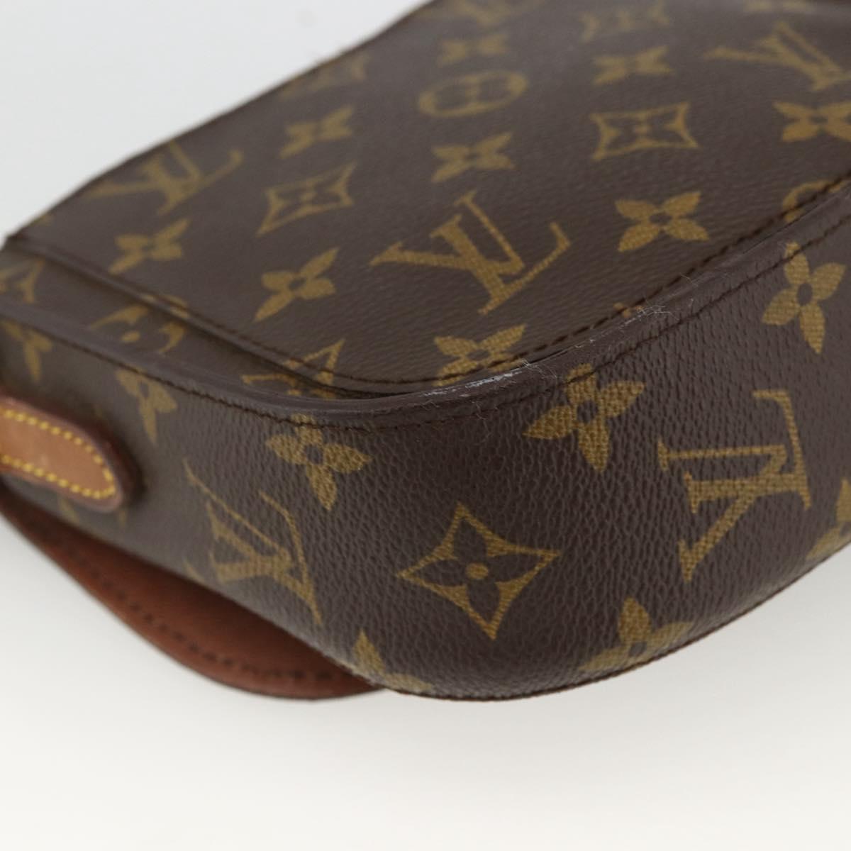 LOUIS VUITTON Monogram Saint Cloud PM Shoulder Bag M51244 LV Auth LNZ568