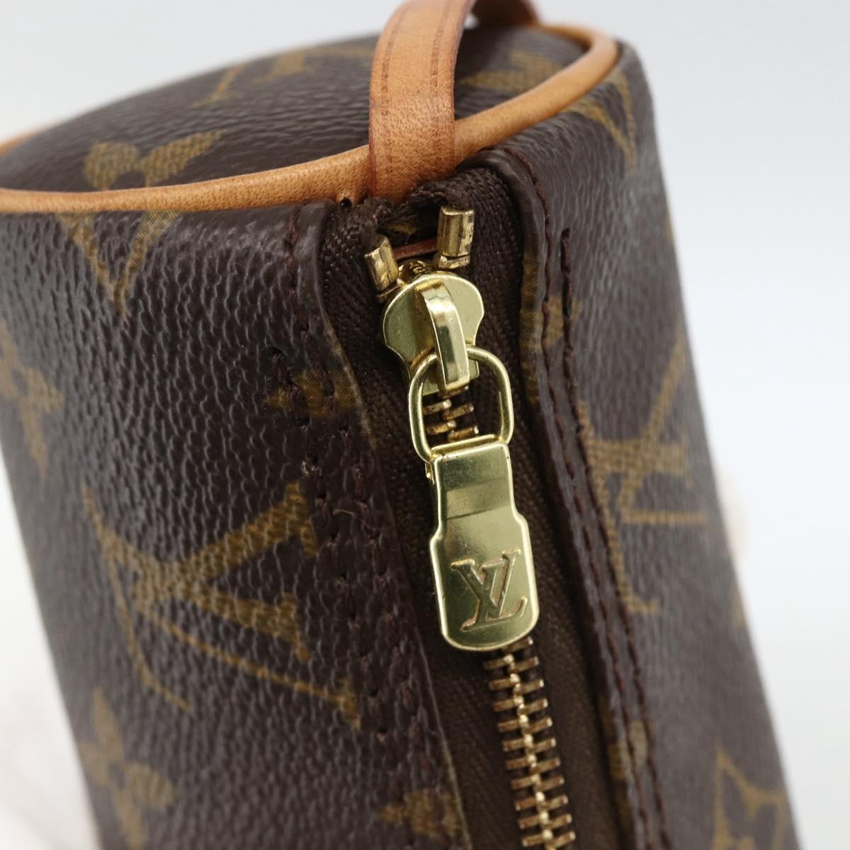 LOUIS VUITTON Monogram Papillon Pouch LV Auth LNZ576