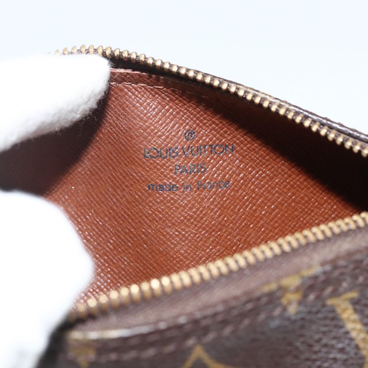 LOUIS VUITTON Monogram Papillon Pouch LV Auth LNZ576