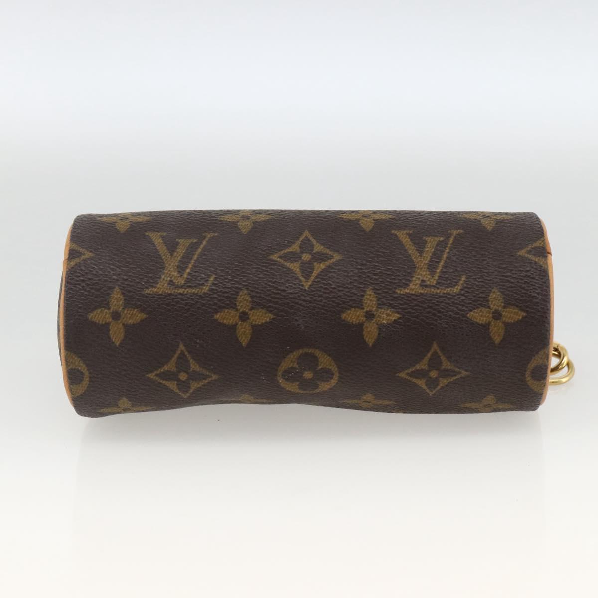 LOUIS VUITTON Monogram Papillon Pouch LV Auth LNZ576
