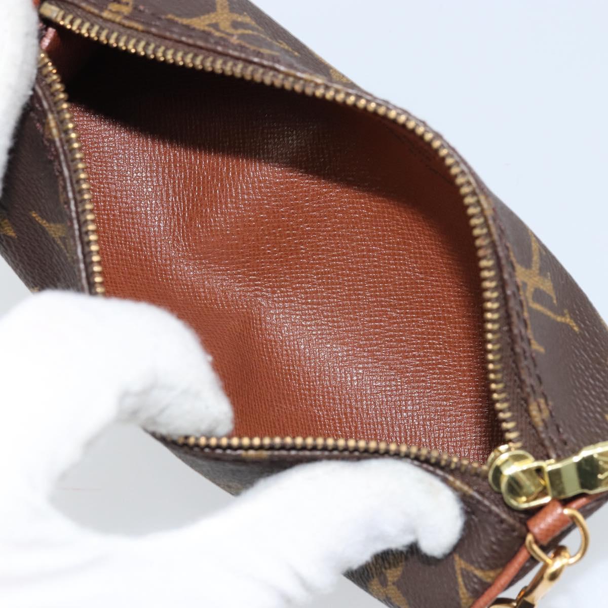 LOUIS VUITTON Monogram Papillon Pouch LV Auth LNZ580