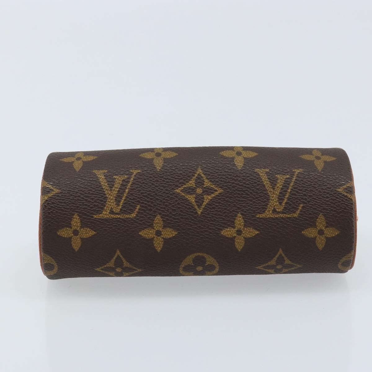 LOUIS VUITTON Monogram Papillon Pouch LV Auth LNZ580