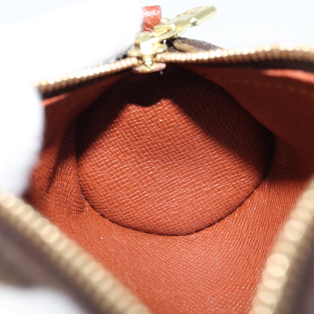 LOUIS VUITTON Monogram Papillon Pouch LV Auth LNZ582