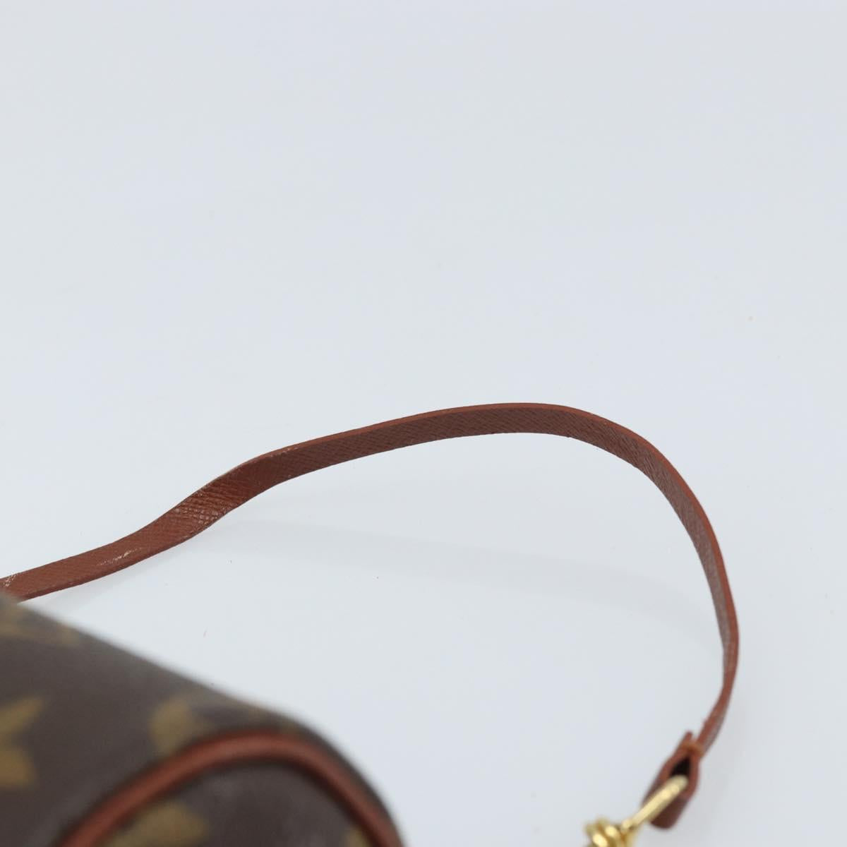 LOUIS VUITTON Monogram Papillon Pouch LV Auth LNZ582