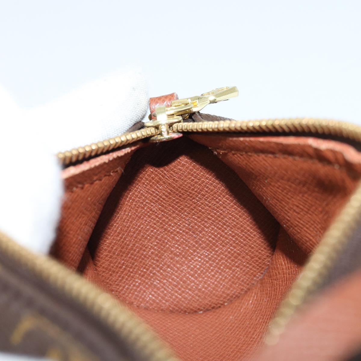 LOUIS VUITTON Monogram Papillon Pouch LV Auth LNZ584