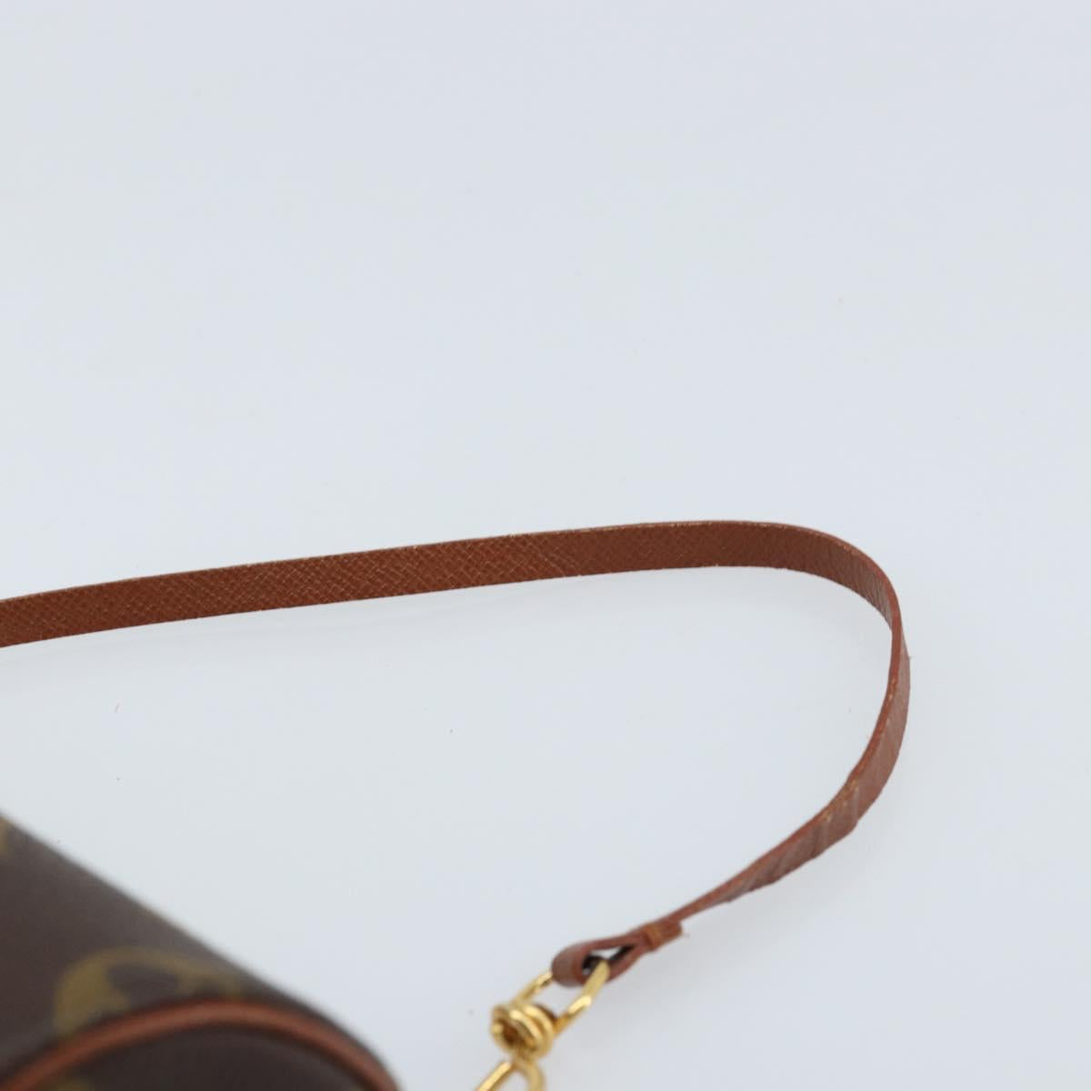 LOUIS VUITTON Monogram Papillon Pouch LV Auth LNZ584