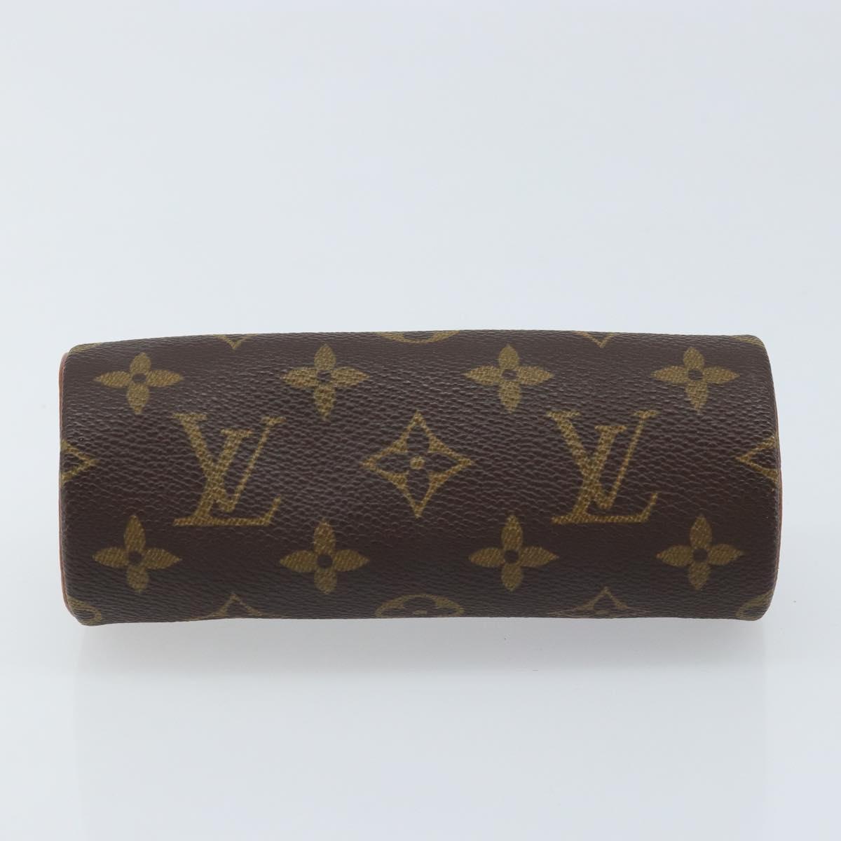 LOUIS VUITTON Monogram Papillon Pouch LV Auth LNZ584