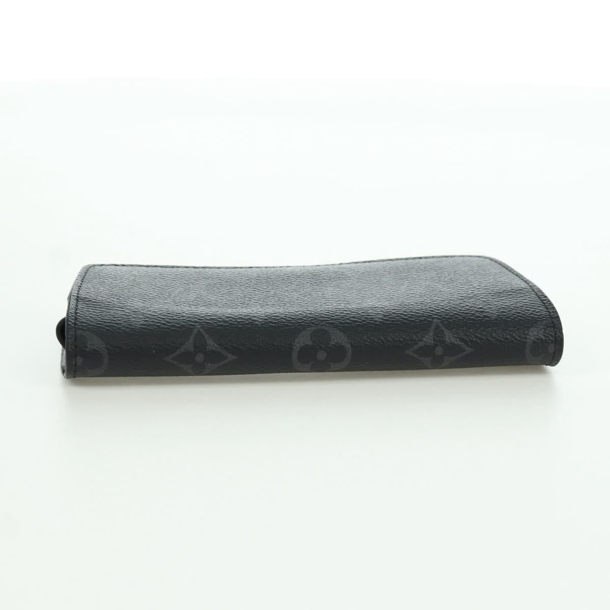 LOUIS VUITTON Monogram Eclipse Etui Lunet GM Glasses Case GI0296 LV Auth LNZ611M