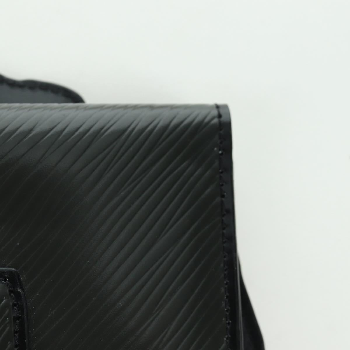LOUIS VUITTON Epi Dog Card Holder Card Case Black M63897 LV Auth LNZ614SAM