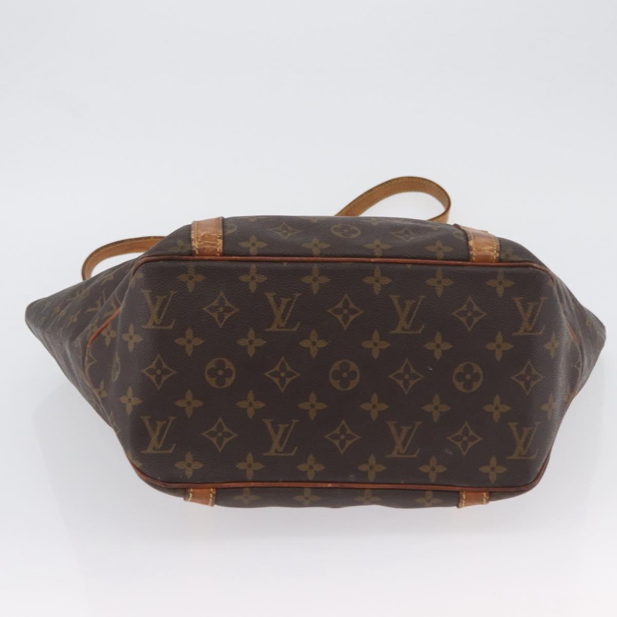 LOUIS VUITTON Monogram Sac Shopping Tote Bag M51108 LV Auth LNZ646