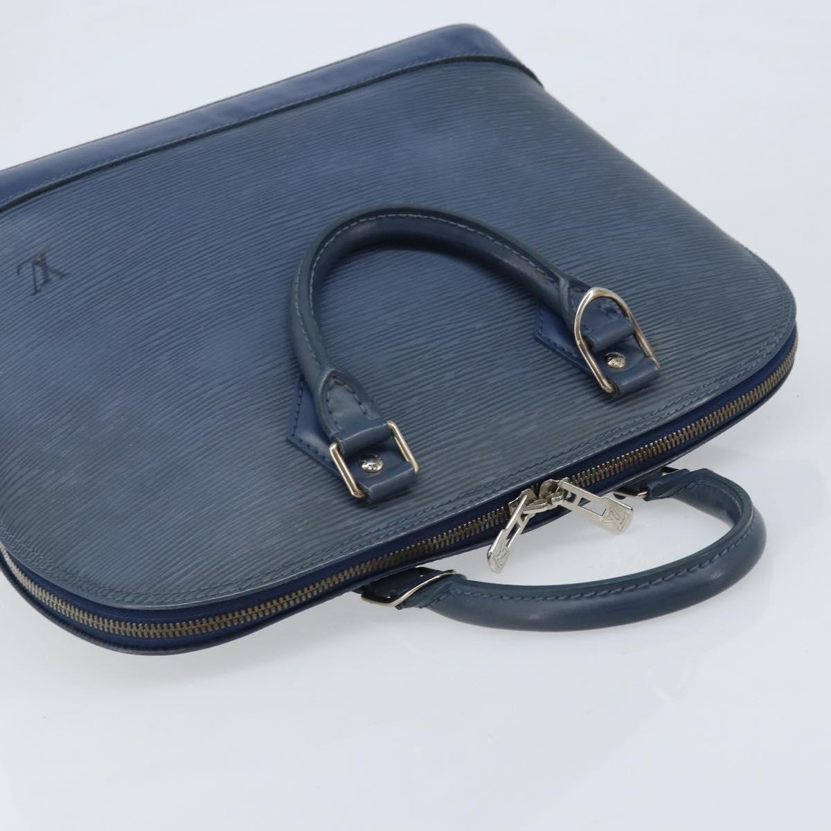 LOUIS VUITTON Epi Alma Hand Bag Myrtille M5214G LV Auth LNZ653A