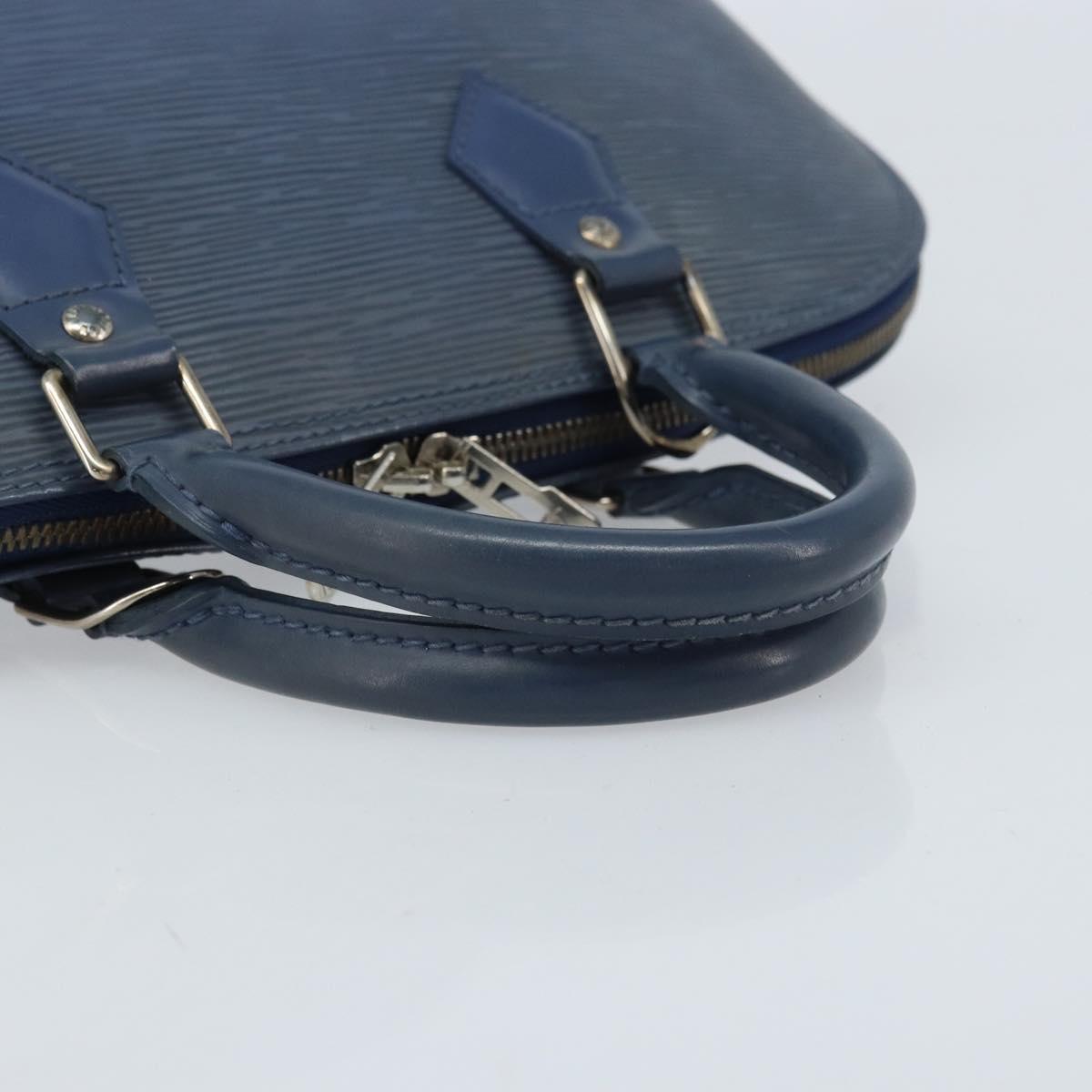 LOUIS VUITTON Epi Alma Hand Bag Myrtille M5214G LV Auth LNZ653A